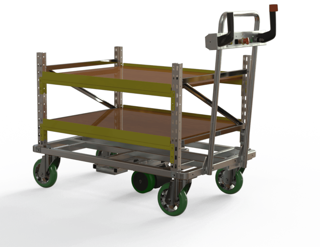 ez Wheel Powered Trolley Drive Battery Electric controls (4)