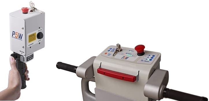 powered fifth wheel components control